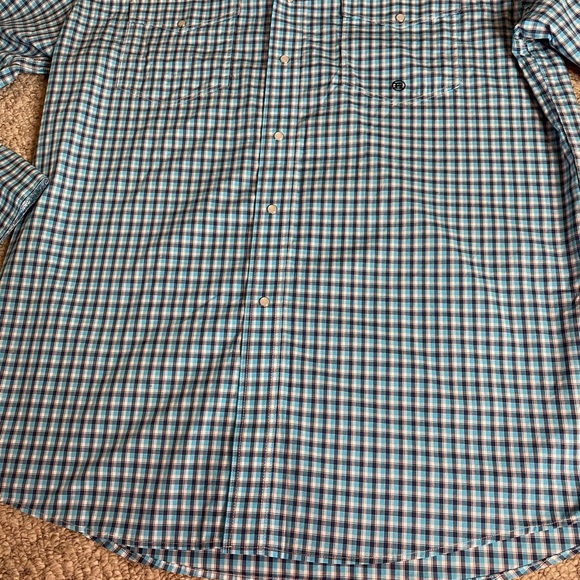 NWOT  Roper Wear the West size Large snap down Western style long sleeves shirt - Picture 5 of 12